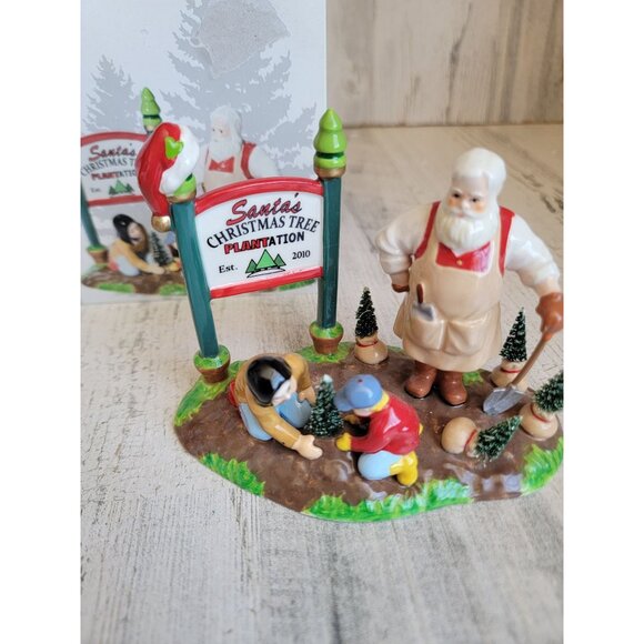 Dept 56 808877 NEW Santa comes to down, 2010 Snow village accessory Xmas - Picture 2 of 8
